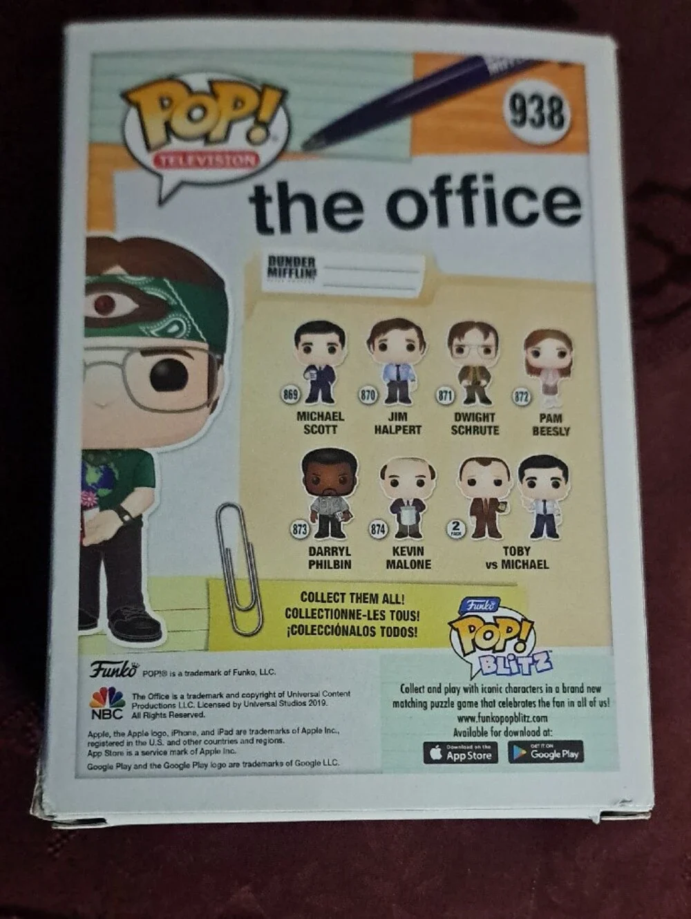 Funko Pop Dwight Schrute As Recyclops The Office 938